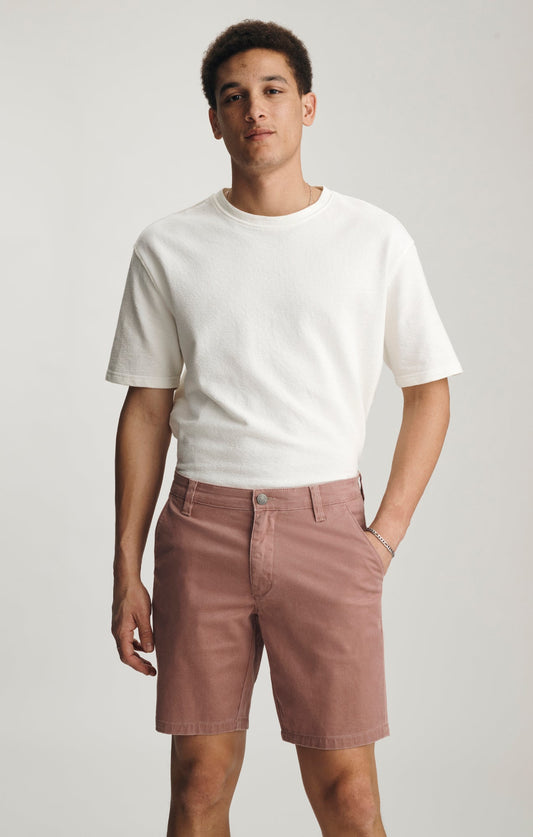 NOAH SHORTS IN ROSE VINTAGE COLORED