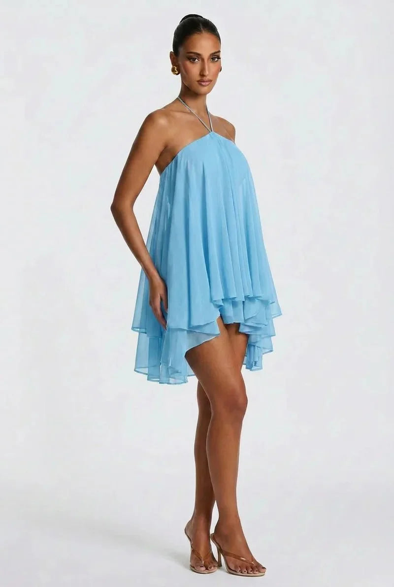 Solene Backless Mini Dress