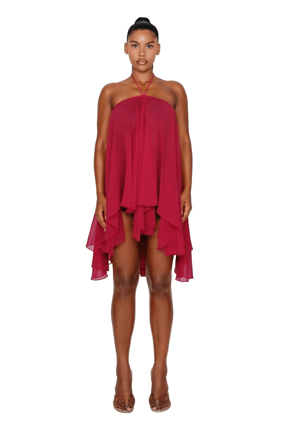 Solene Backless Mini Dress
