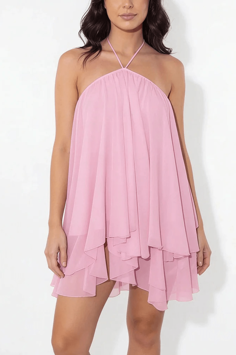 Solene Backless Mini Dress
