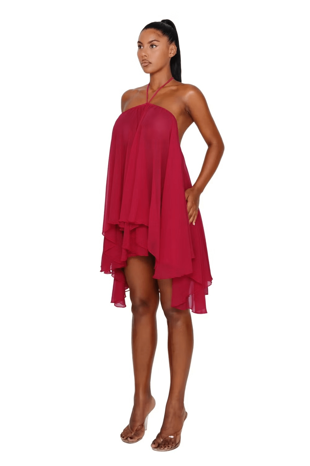 Solene Backless Mini Dress