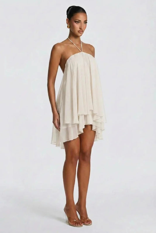 Solene Backless Mini Dress