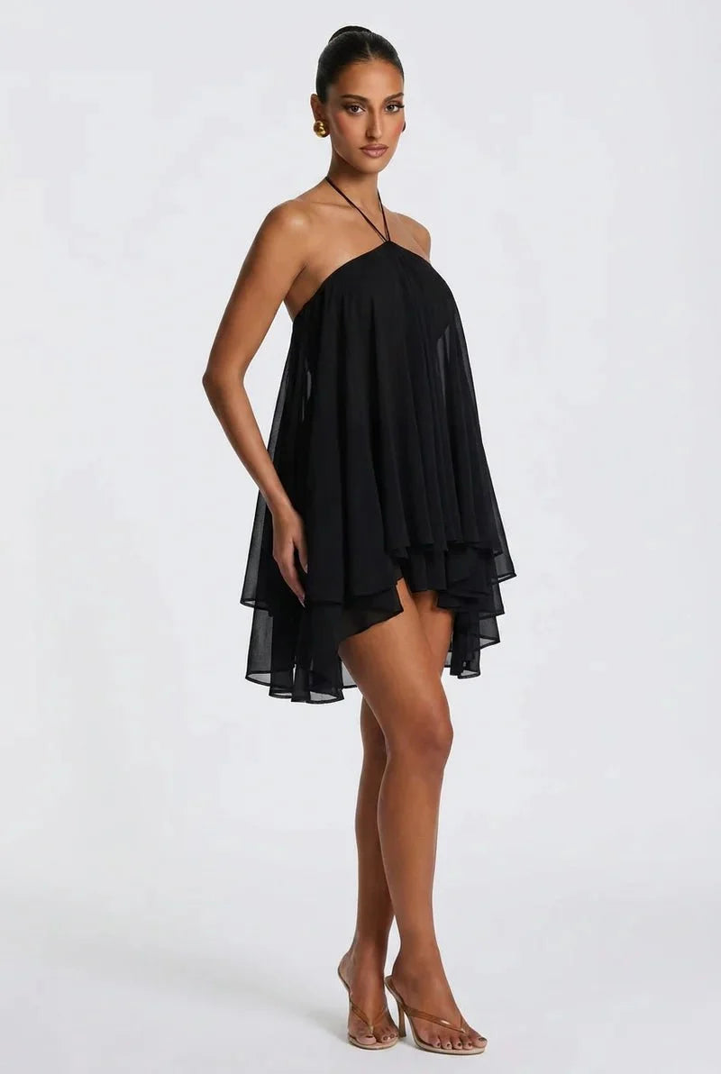 Solene Backless Mini Dress