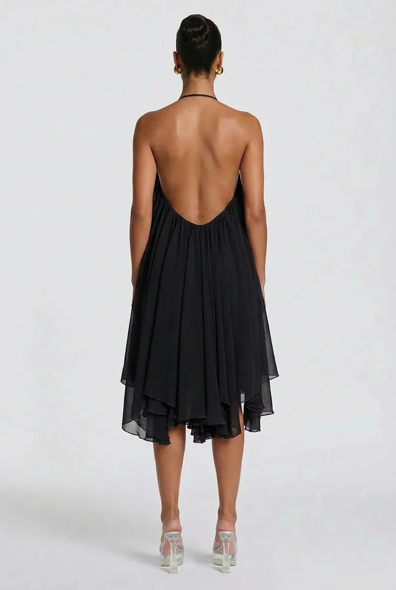 Solene Backless Mini Dress