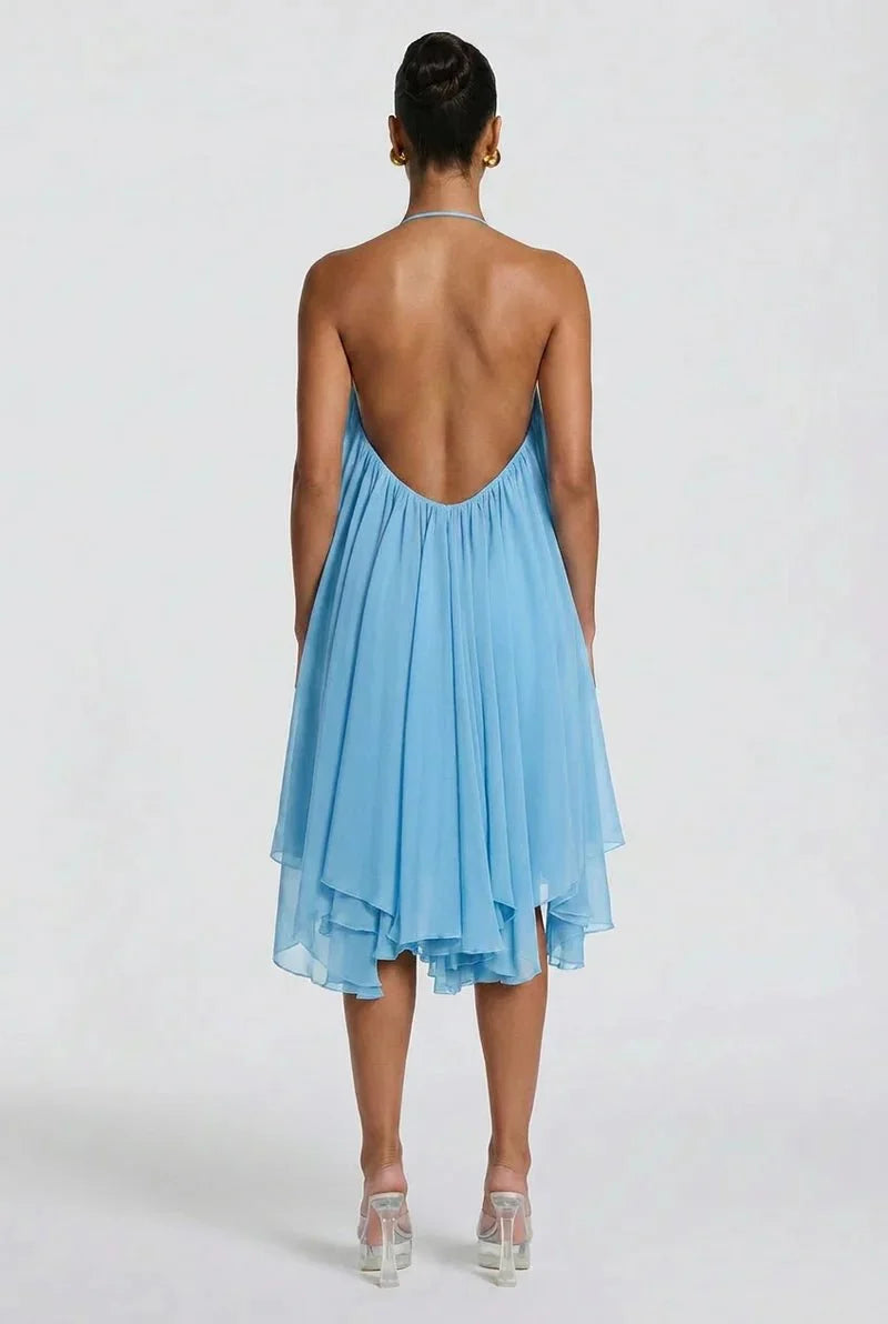 Solene Backless Mini Dress